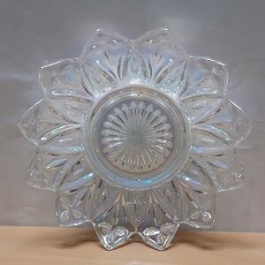 Vintage Iridescent  Decorative Accent Bowl